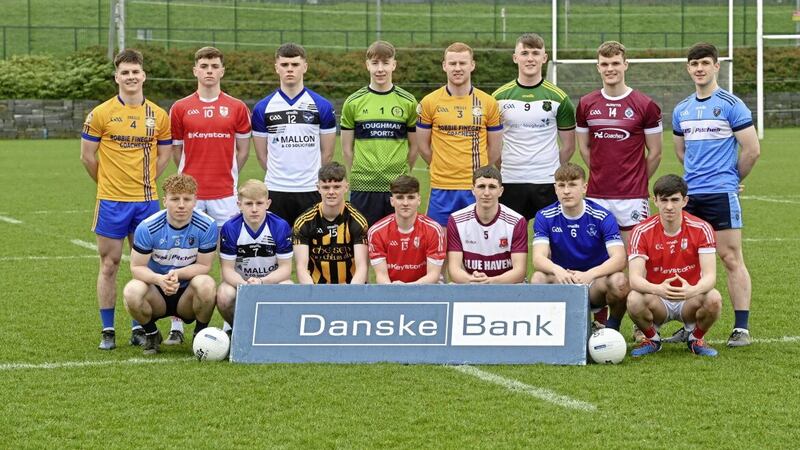 The 2023 Danske Bank Ulster Colleges Football Allstars team. Pic: Presseye 