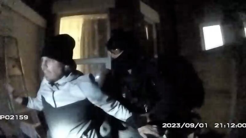 Bodycam footage of Benjamin Atkins’ arrest