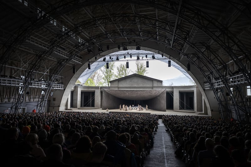 The Passion Play Theatre. Picture by Passion Play Oberammergau 2022/Sebastian Schulte.&nbsp;
