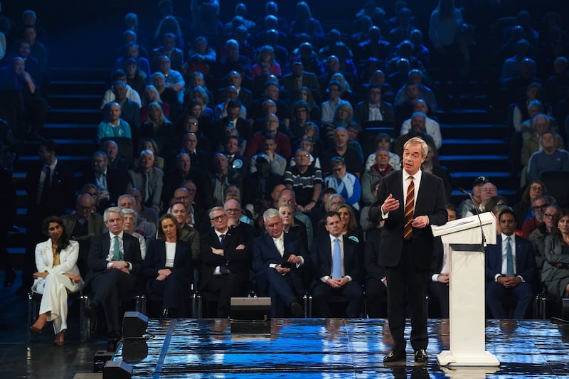 Reform on ‘general election war footing’, Farage says and calls for PM ...