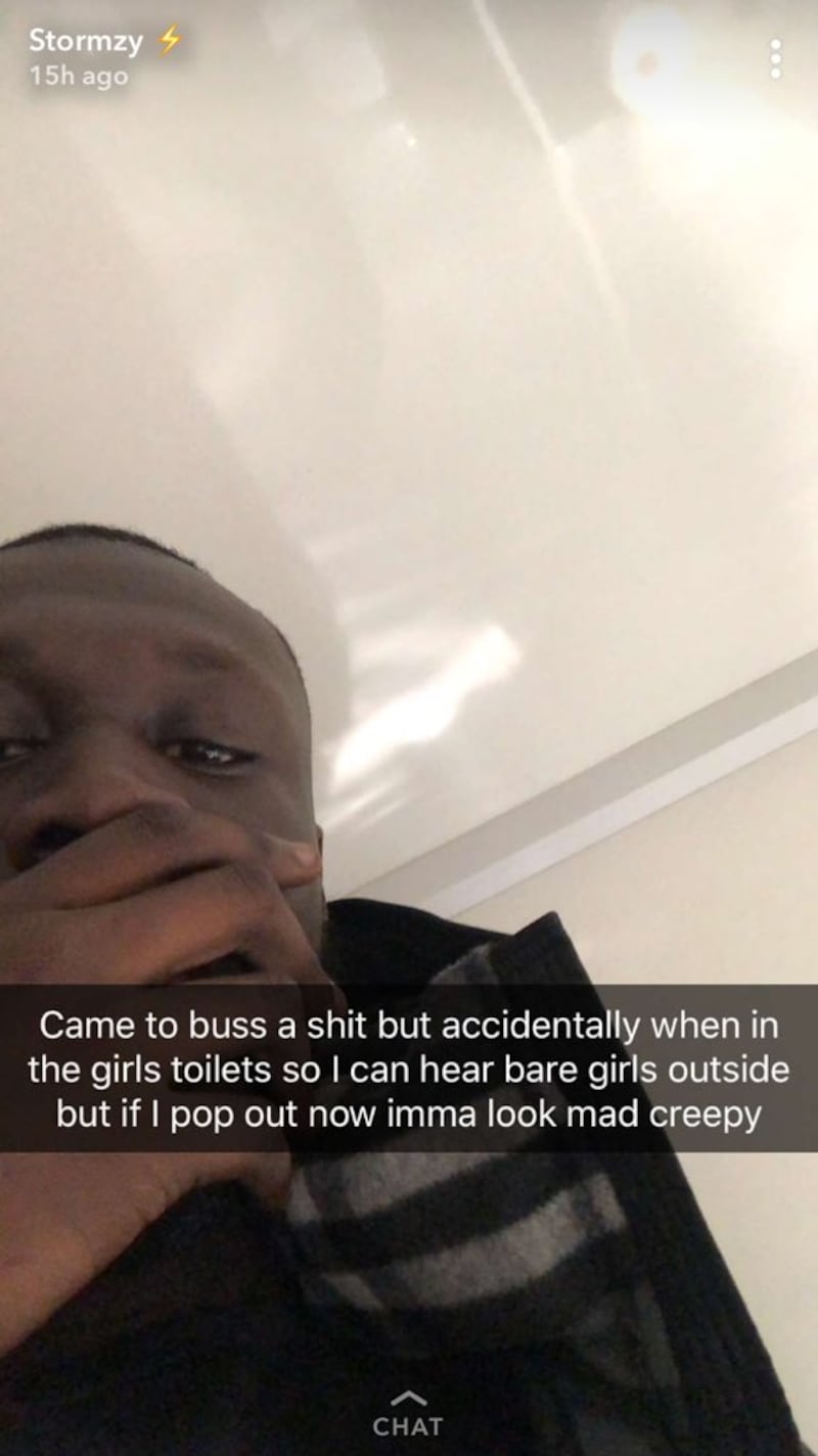 Stormzy’s ‘mad creepy’ stinky situation in ladies’ toilet at MTV EMAs