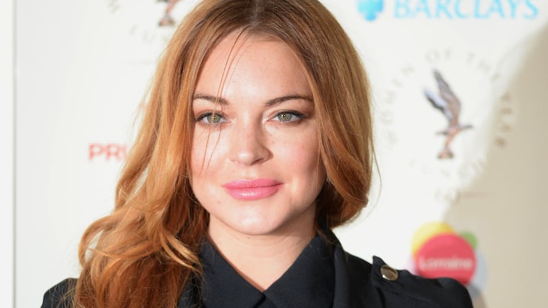 Lindsay Lohan married Bader Shammas in April 2022 (Anthony Devlin/PA)