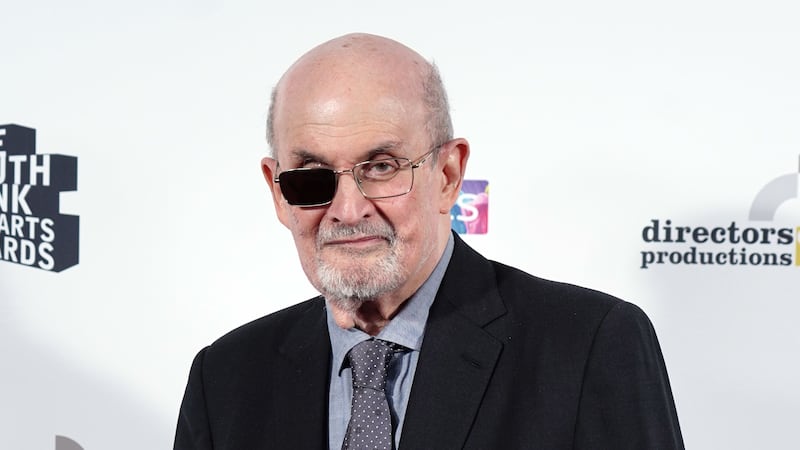 Sir Salman Rushdie (Jordan Pettitt/PA)