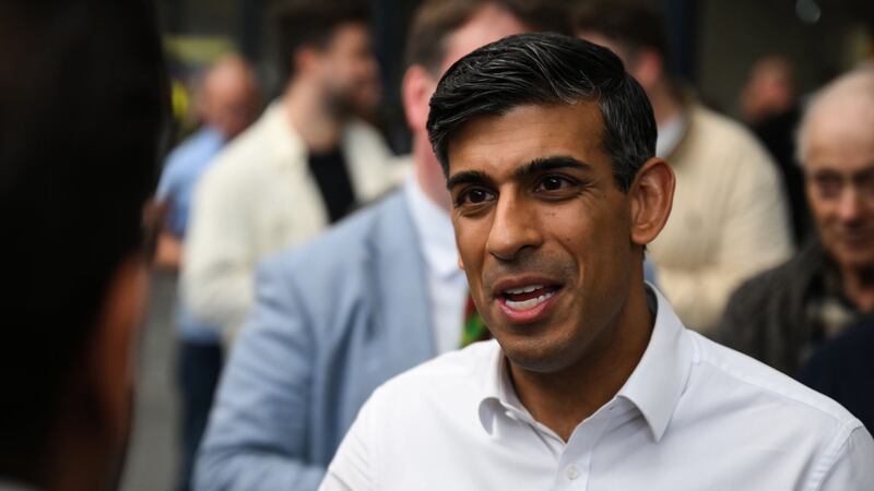 Prime Minister Rishi Sunak insisted small businesses were doing well (Daniel Leal/PA)