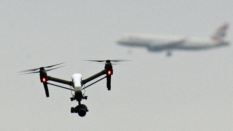 Flights were grounded due to drone activity in the run-up to Christmas 2018.