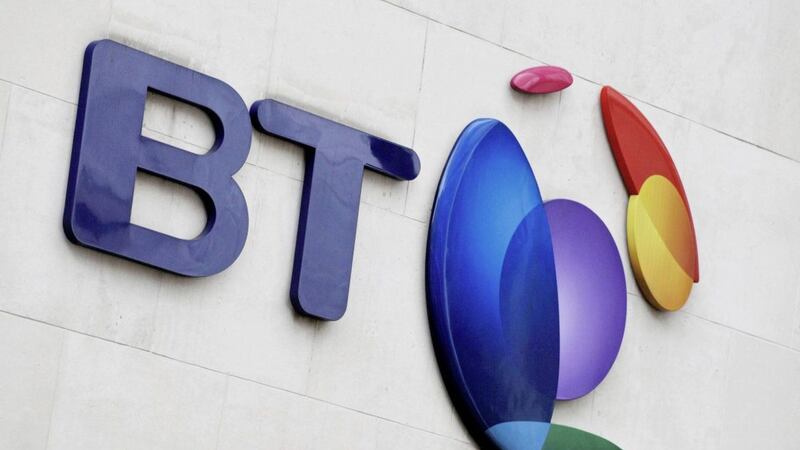 BT has revealed falling third-quarter revenues 