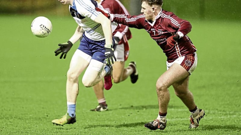 St Mary&rsquo;s, Magherafelt took the scalp of St Paul&#39;s, Bessbrook in the semi-final and are now gunning for St Colman&#39;s, Newry in the decider on St Patrick&#39;s Day Picture by Declan Roughan 