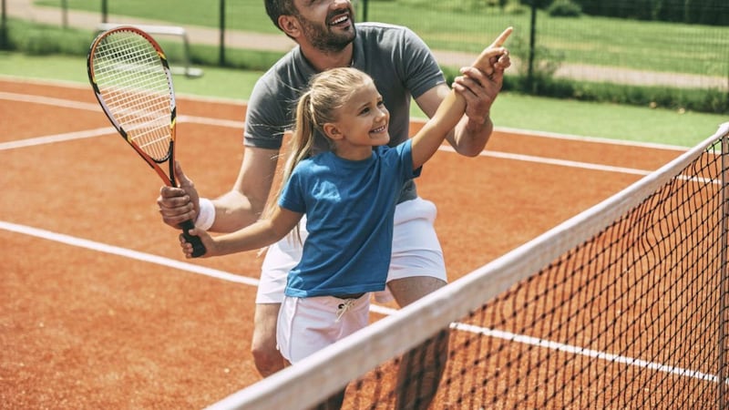 Children can start learning to play tennis without ever having tried it before 