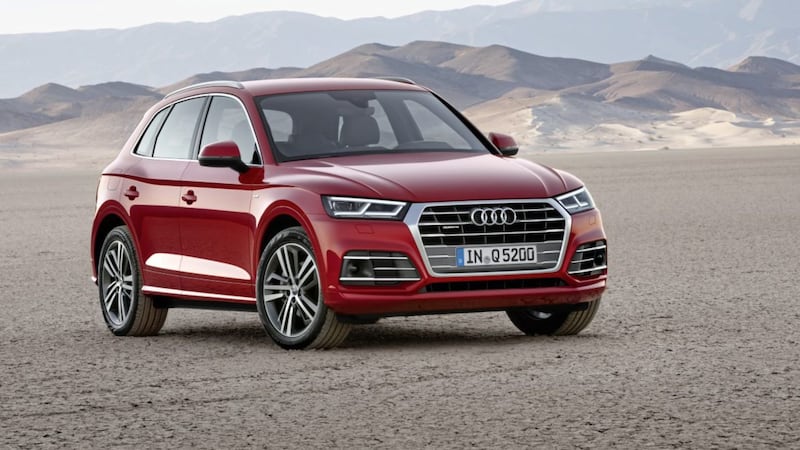 It looks quite like the old car, but the new Audi Q5 is sharper-creased, as if it has spent time in a giant&#39;s trouser press 
