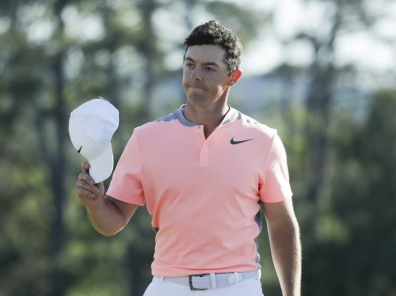 Rory McIlroy at the 2017 Masters
