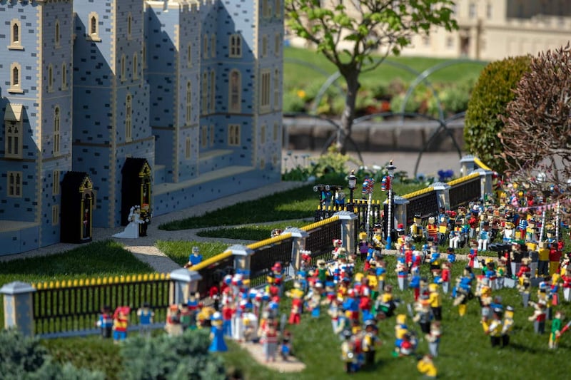 Royal wedding at Legoland