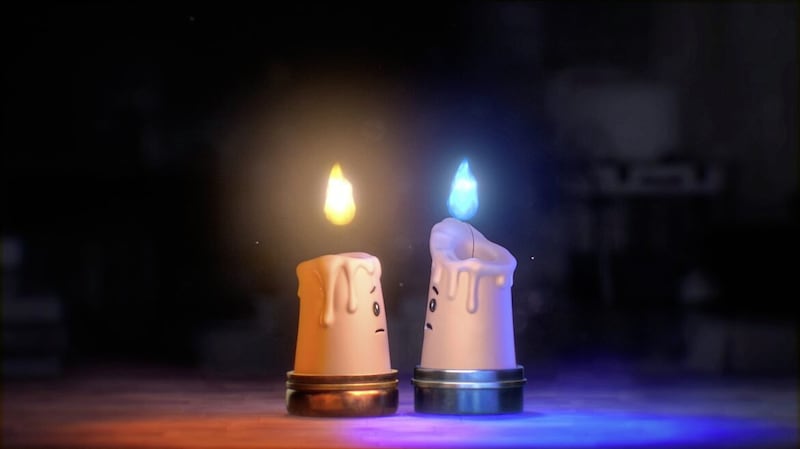A still from Scott Newton's acclaimed short Candlelight