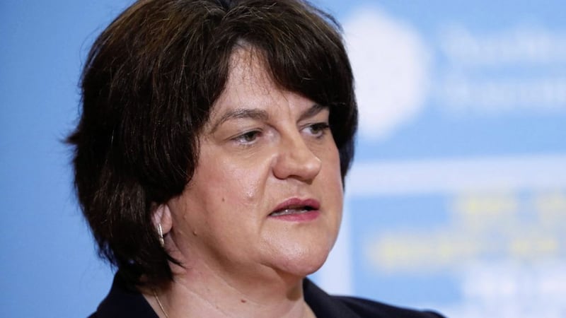 Arlene Foster has said people breaking the coronavirus rules should be called out.. Picture by Kelvin Boyes/Press Eye/PA Wire