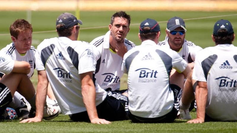 England in 2010 during a nets session at Melbourne Cricket Ground in Melbourne, Australia