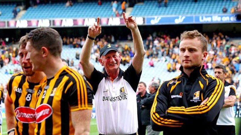 Brian Cody will be bidding to lead Kilkenny to a third All-Ireland title in-a-row tomorrow 