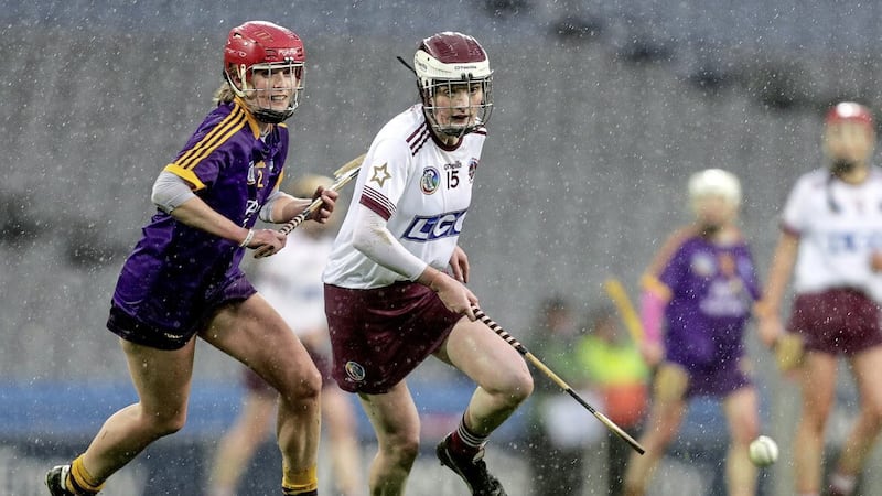 Sinead Mellon scored 1-3 for Slaughtneil in their win over Bellaghy in the Derry Senior Camogie Championship 