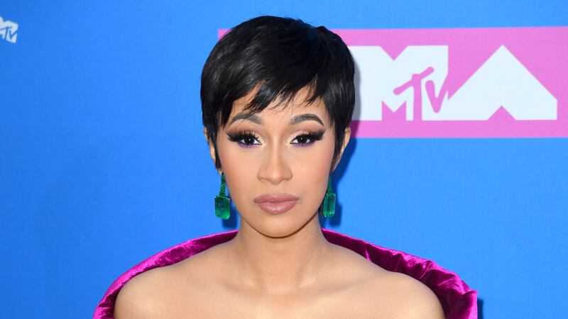Kulture is Cardi B’s first child with her Migos rapper husband Offset and was born in July.