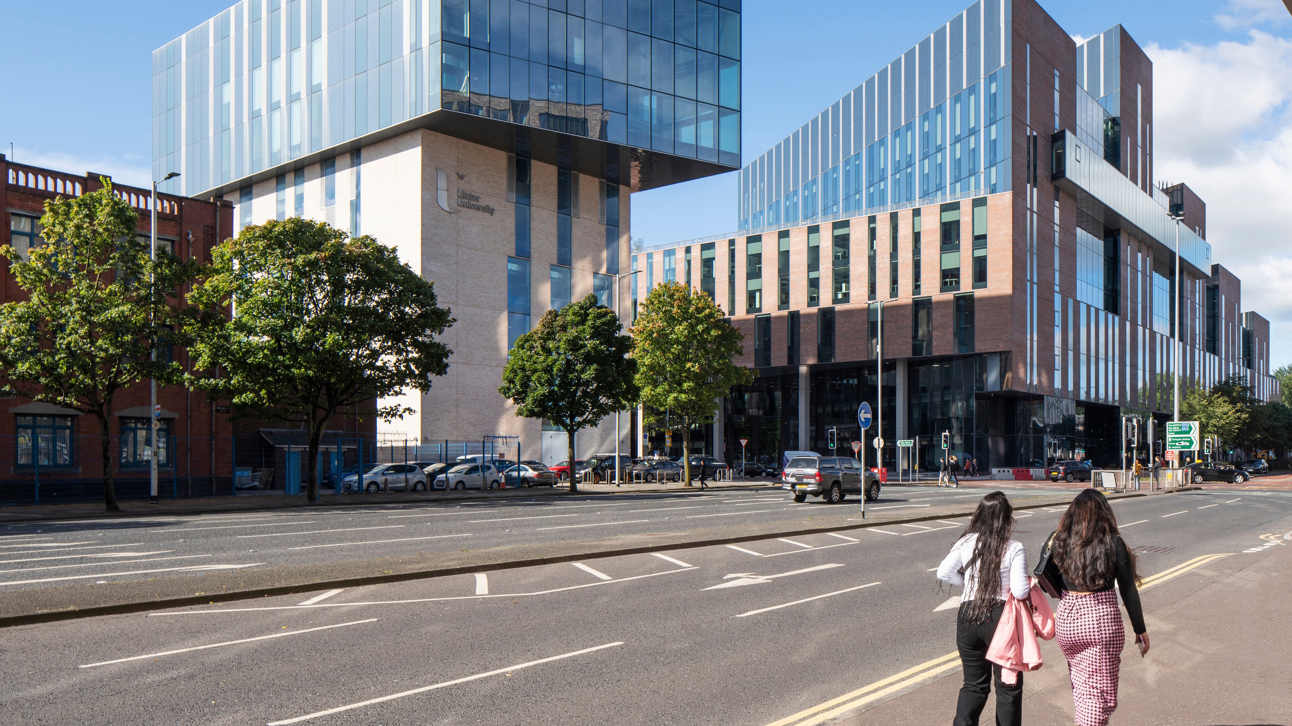 Belfast's new Ulster University campus. PICTURE: DONAL MCCANN