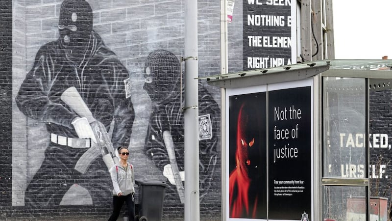 REPORT: A loyalist mural on the Newtownards Road in east Belfast 