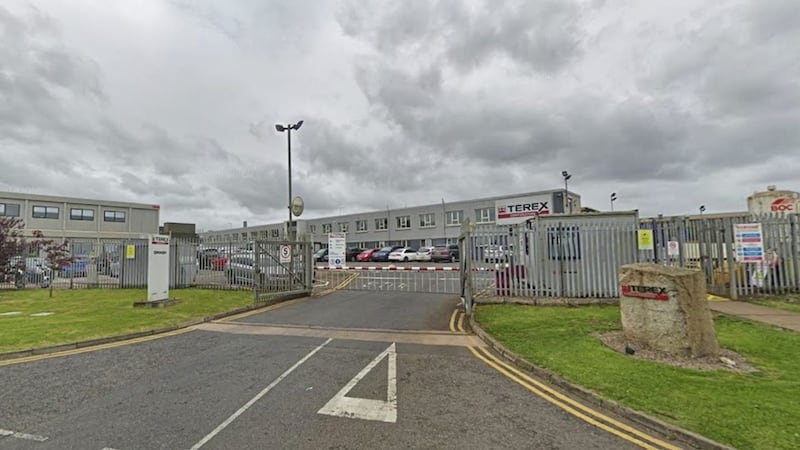 The main Terex site in Omagh. The US-owned manufacturing is planning a major expansion across the road from the main site 