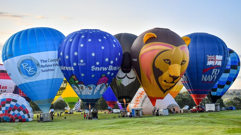 Organisers of Bristol Balloon Fiesta kept the event top secret to prevent people gathering.