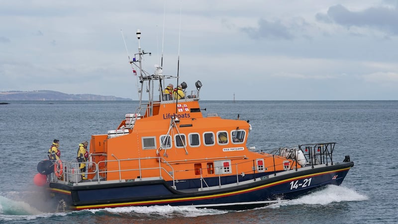 The RNLI were called to an emergency off the Co Down coast on Saturday evening.