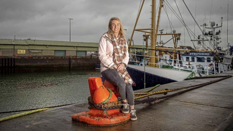 New Kilkeel harbour master Danielle Rooney. Picture by Mark Marlow 