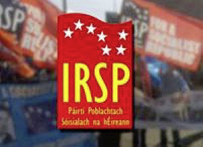 The IRSP has said it is committed to peace at its annual Easter Rising commemoration in Belfast