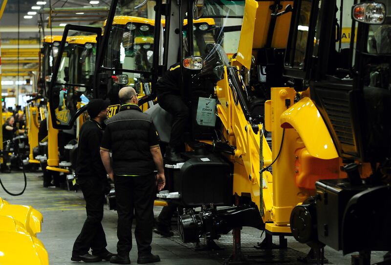 JCB’s factory in Staffordshire