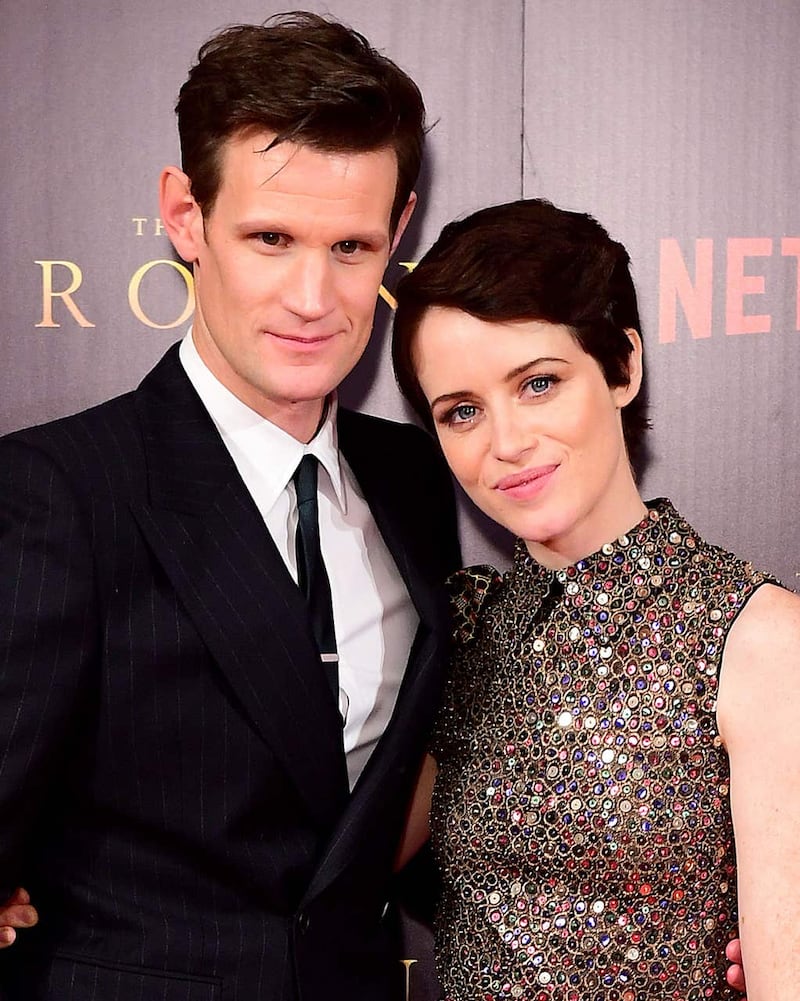 Matt Smith and Claire Floy