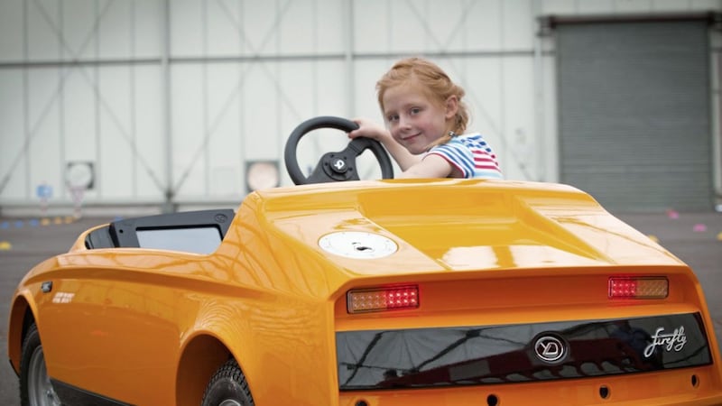 The Firefly is claimed to be the world&#39;s first electric car designed to be driven by children 