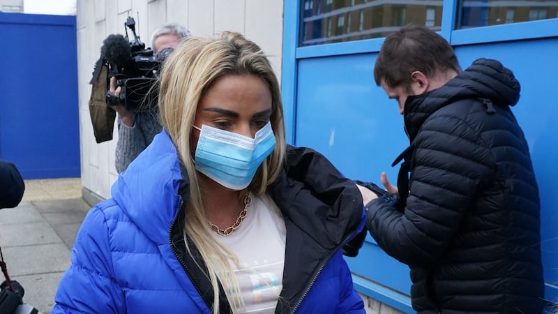 The former glamour model was given a suspended sentence.