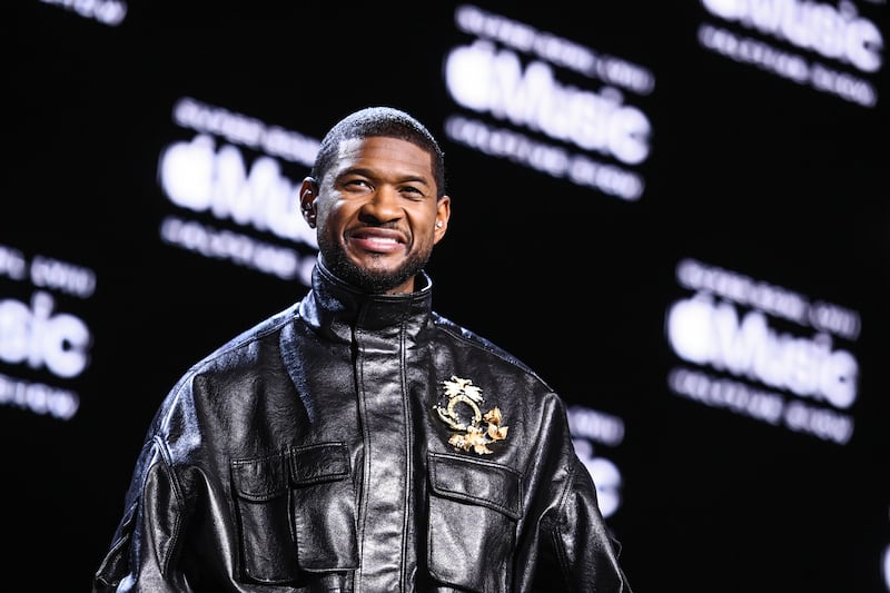 R&B star Usher will headline the 2024 Super Bowl half-time show