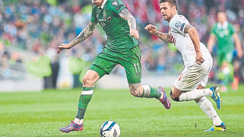 McClean feels his maturity will allow him to play a bigger role at the European Championships than he did in 2012&nbsp;<br />Picture by PA