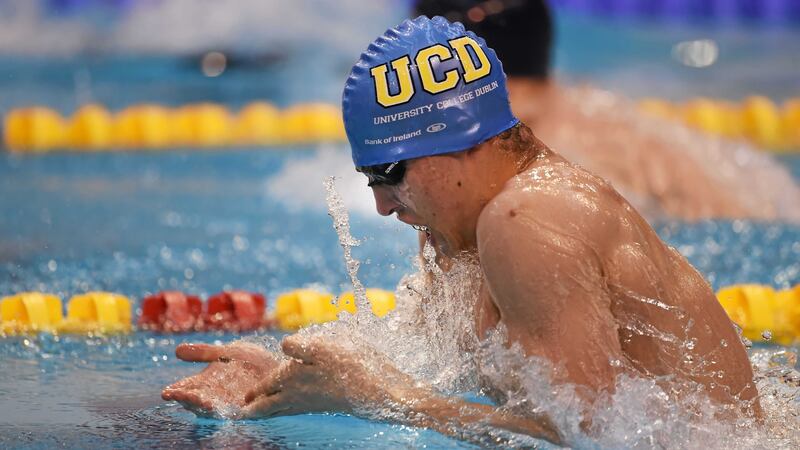UCD's Alex Murphy is close to achieving a qualifying time for this summer's Olympics &nbsp;