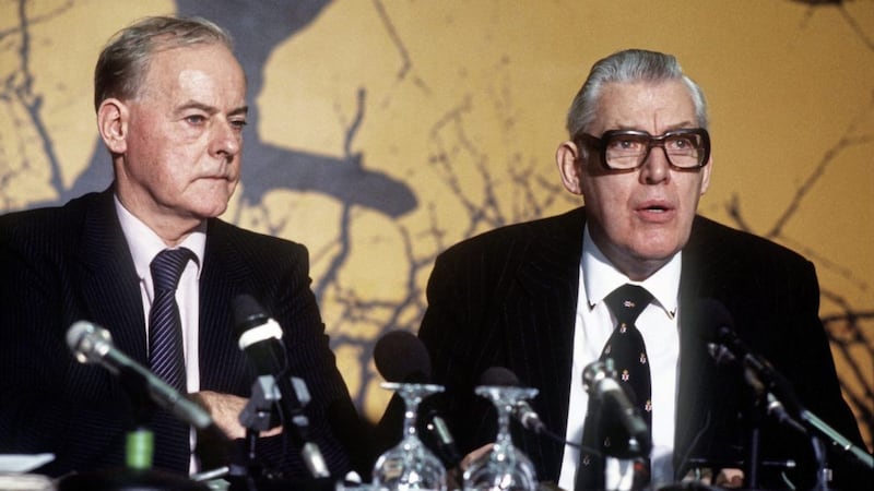 Documents reveal UUP leader James Molyneaux was believed to have provided some stability in the relationship with Ian Paisley. Picture by Pacemaker 