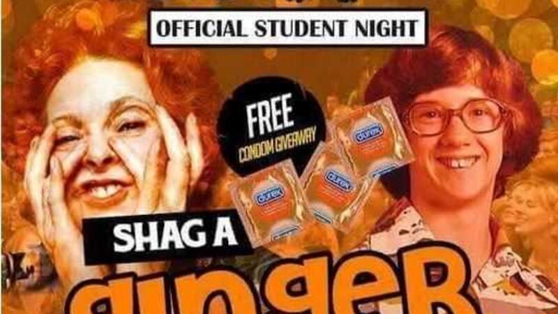 &nbsp;A &ldquo;Shag a Ginger&rdquo; promotion for Donegal students has sparked anger with a Letterkenny priest hitting out at Pulse nightclub<br />&nbsp;