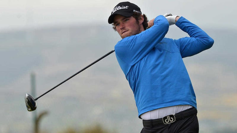 Cormac Sharvin (Ardglass) was one of five young Irish golfing talents in the Great Britain and Ireland Walker Cup team