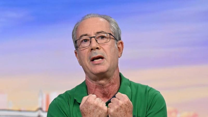 Ben Elton appeared on the BBC 1 current affairs programme, Sunday With Laura Kuenssberg (Jeff Overs/BBC/PA)