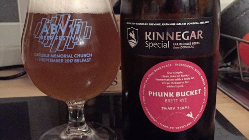 Phunk Bucket &ndash; funky, tart and refreshing, with the spice warmth of a rye ale 