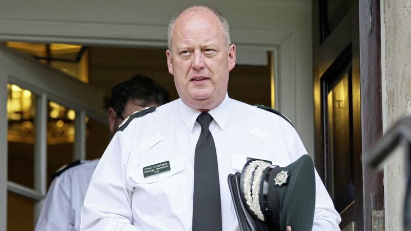 PSNI Chief Constable George Hamilton is facing an investigation into alleged misconduct in public office. Picture by Brian Lawless/PA Wire 