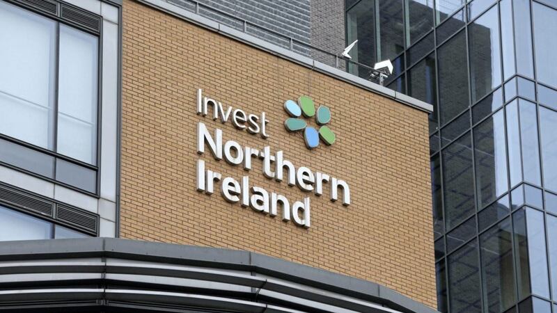 Invest NI&#39;s headquarters on Belfast&#39;s Bedford Street. Picture by Mal McCann. 