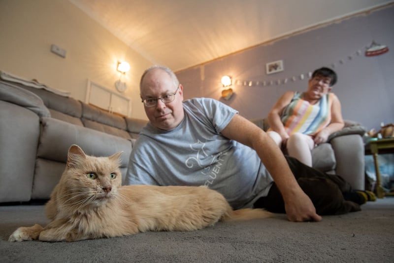 Biscuit the cat returns home after 4 years