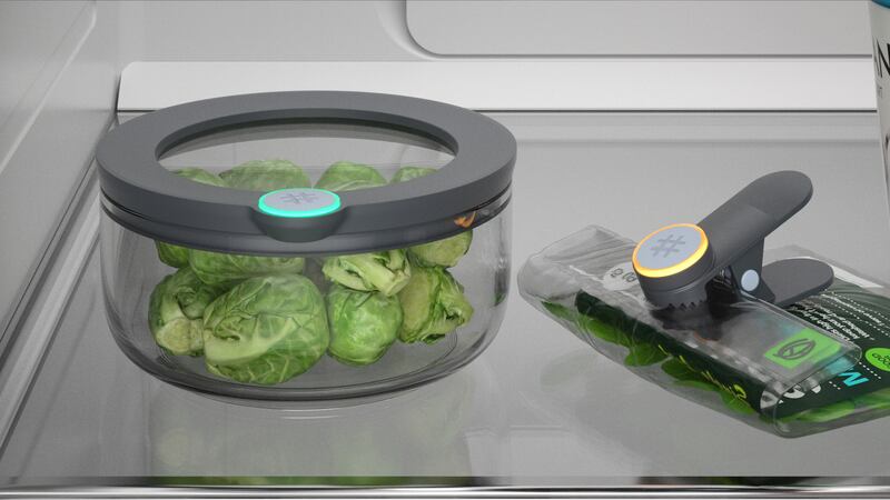 Ovie kit in a fridge