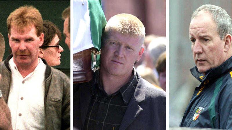 The three senior republicans arrested yesterday in Belfast &ndash; L-R Brian Gillen, Eddie Copeland and Bobby Storey