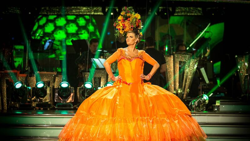 The TV star scored just one point from judge Craig Revel Horwood.