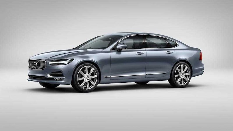 Volvo&#39;s S90 has been named as the best designed production car of the year by designers 