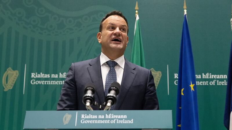 Taoiseach Leo Varadkar discussed international issues with French prime minister Elisabeth Borne (Norma Burke/PA)