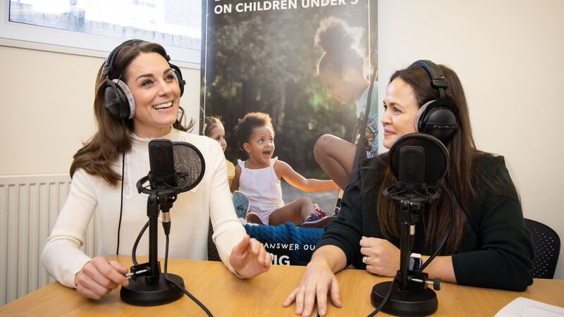 The podcast host said sharing their experiences of motherhood was ‘a complete leveller’.