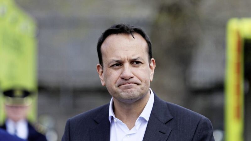 Taoiseach Leo Varadkar has apologised for his &#39;overseas&#39; remark while discussing Belfast Fine Gael members. Picture by Brian Lawless/PA Wire. 